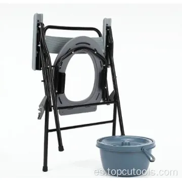 Asistencia para el baño médico silla de inodoro plegable silla de plástico silla de cócona asiento toliet portátil para pacientes